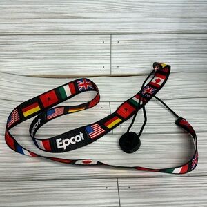 Epcot water bottle lanyard